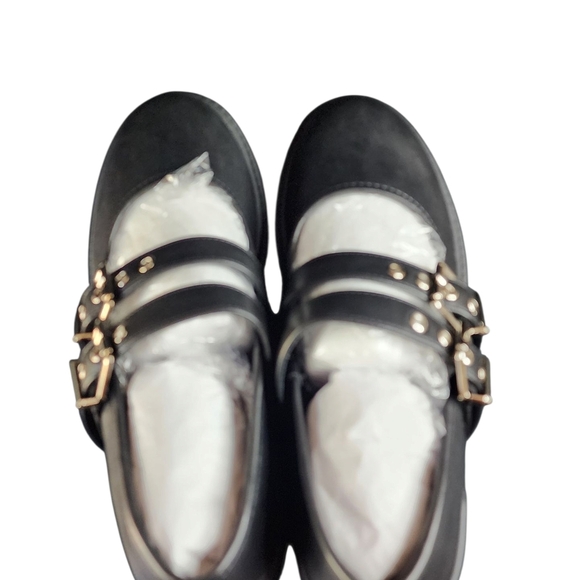 Black Mary Jane Loafers NWT - Picture 2 of 10